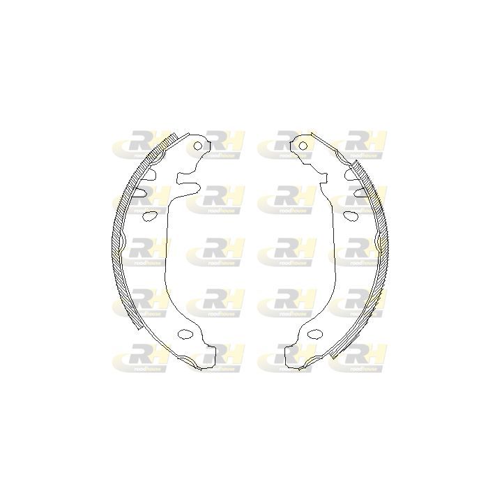 Stabdžių trinkelė ROADHOUSE 4169.00