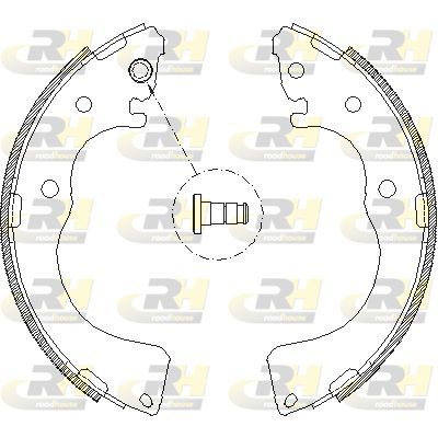 Stabdžių trinkelė ROADHOUSE 4171.00