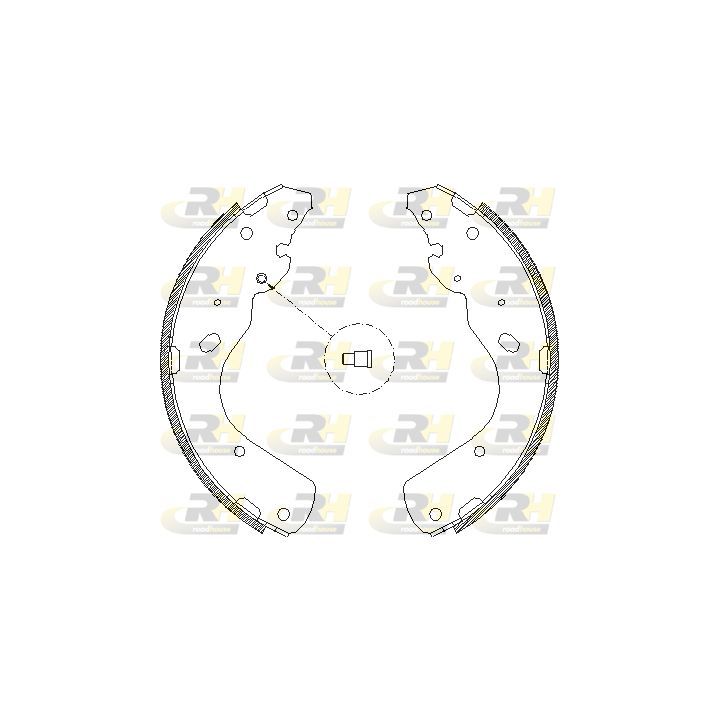 Stabdžių trinkelė ROADHOUSE 4175.00