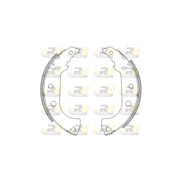 Stabdžių trinkelė ROADHOUSE 4176.00