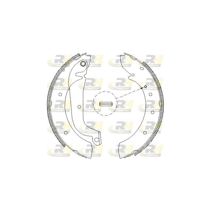 Stabdžių trinkelė ROADHOUSE 4178.00