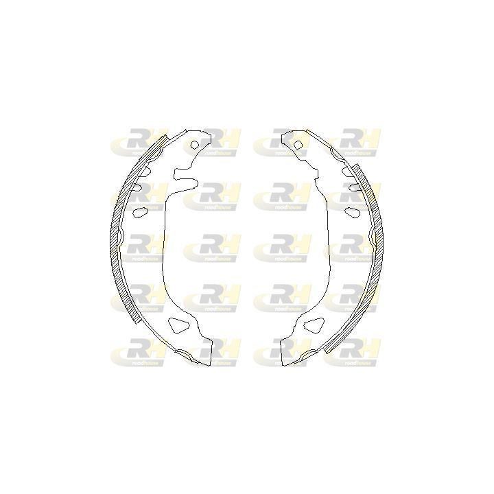 Stabdžių trinkelė ROADHOUSE 4179.00