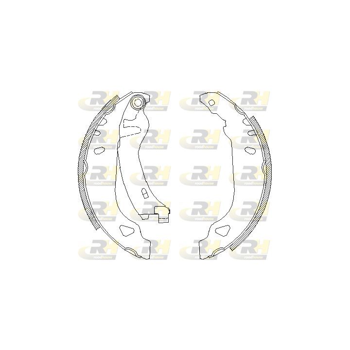 Stabdžių trinkelė ROADHOUSE 4179.01