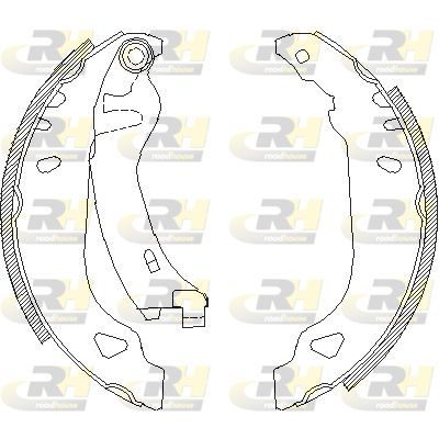 Stabdžių trinkelė ROADHOUSE 4179.01