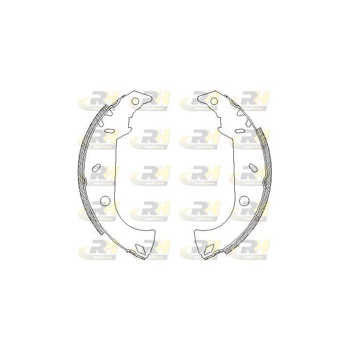 Stabdžių trinkelė ROADHOUSE 4180.00