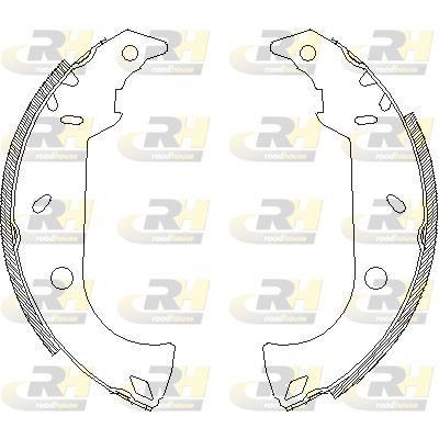 Stabdžių trinkelė ROADHOUSE 4180.00