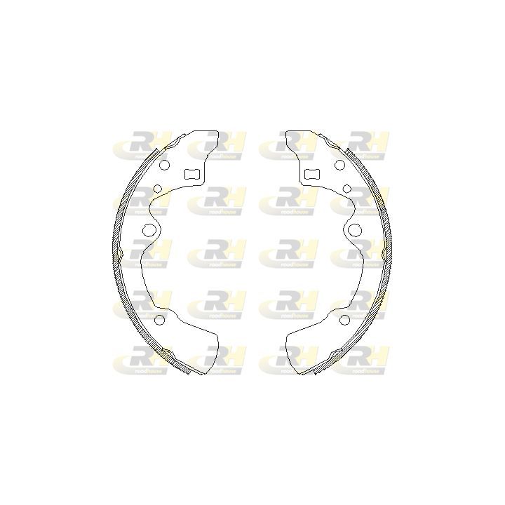 Stabdžių trinkelė ROADHOUSE 4183.00