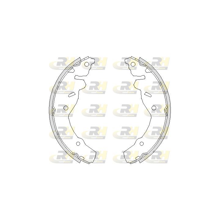 Stabdžių trinkelė ROADHOUSE 4191.00