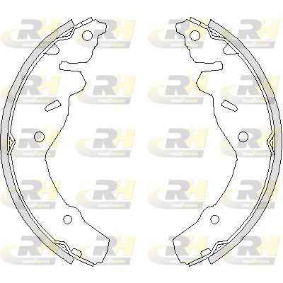 Stabdžių trinkelė ROADHOUSE 4191.00