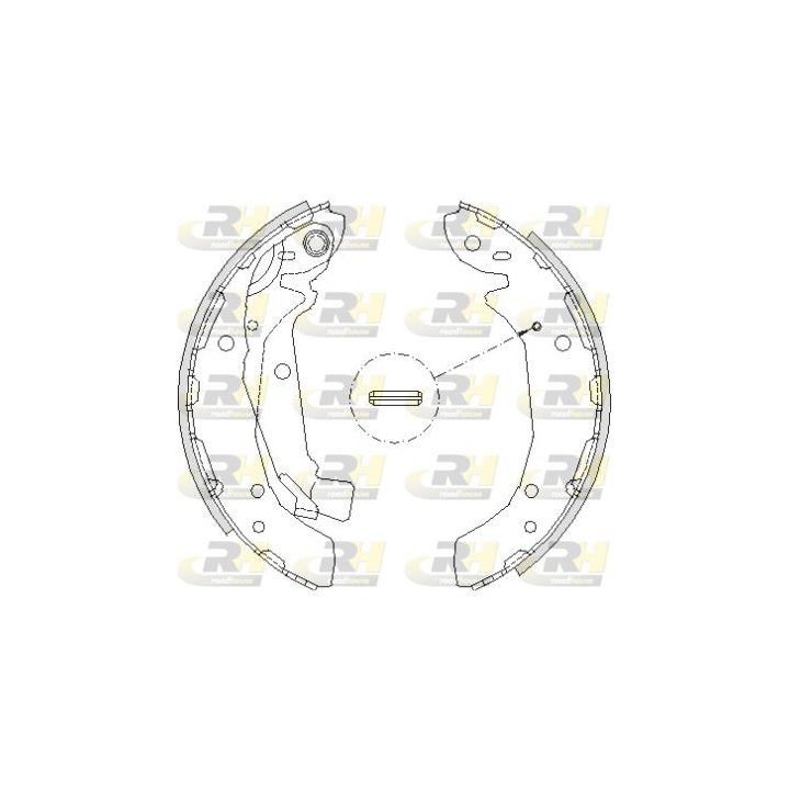 Stabdžių trinkelė ROADHOUSE 4197.00