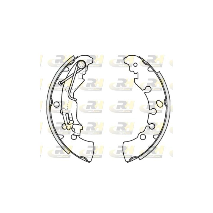 Stabdžių trinkelė ROADHOUSE 4201.00