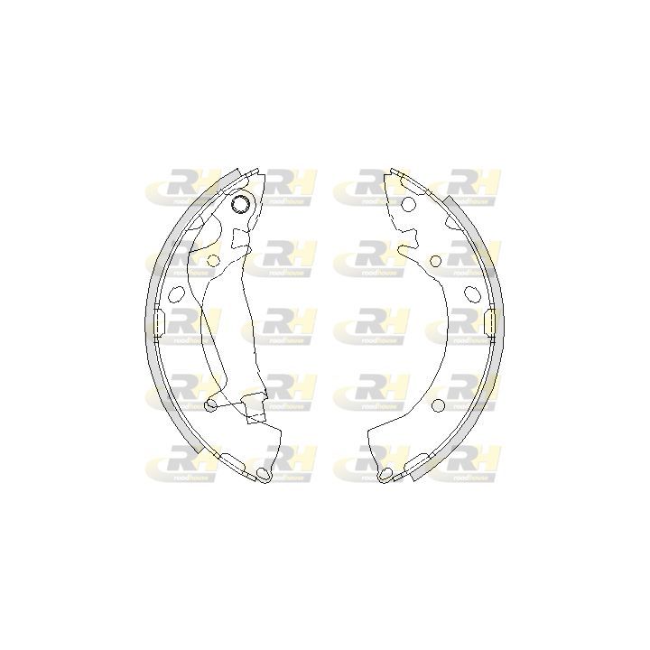 Stabdžių trinkelė ROADHOUSE 4203.00