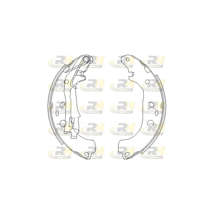 Stabdžių trinkelė ROADHOUSE 4206.00