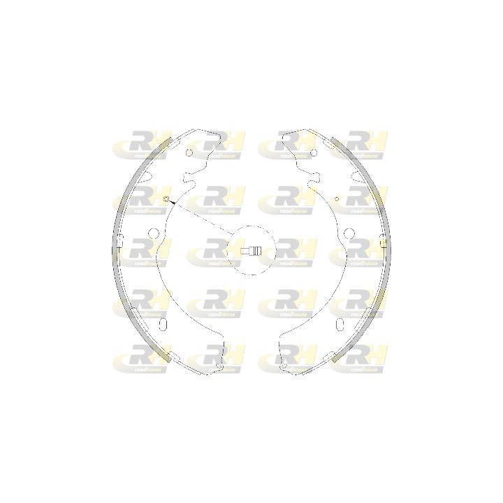 Stabdžių trinkelė ROADHOUSE 4216.00