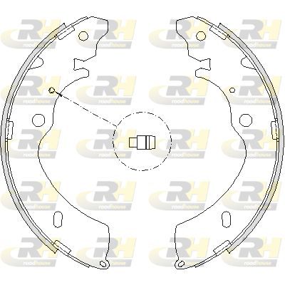 Stabdžių trinkelė ROADHOUSE 4224.00