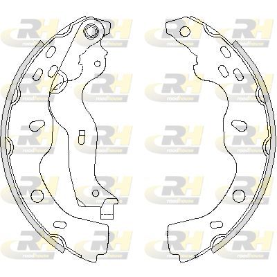 Stabdžių trinkelė ROADHOUSE 4227.00