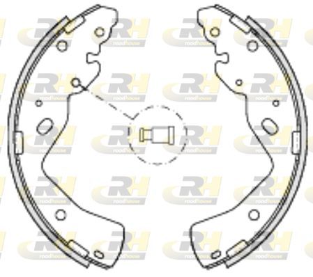 Stabdžių trinkelė ROADHOUSE 4232.00