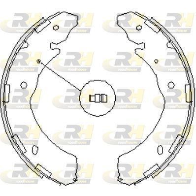 Stabdžių trinkelė ROADHOUSE 4236.00