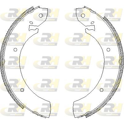 Stabdžių trinkelė ROADHOUSE 4250.00