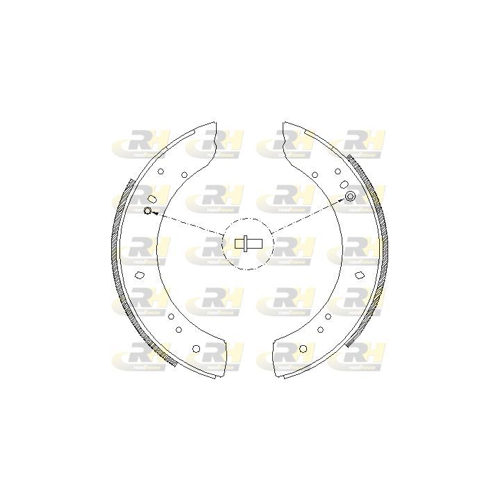 Stabdžių trinkelė ROADHOUSE 4283.00