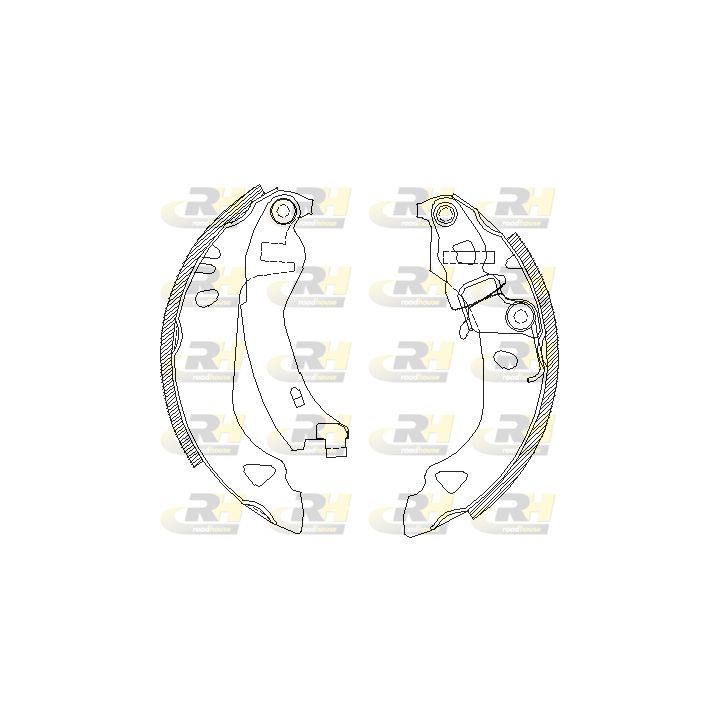 Stabdžių trinkelė ROADHOUSE 4302.00