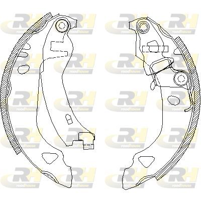 Stabdžių trinkelė ROADHOUSE 4302.00