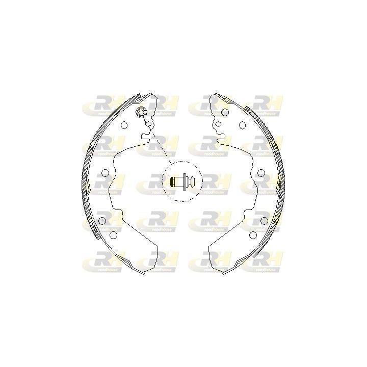 Stabdžių trinkelė ROADHOUSE 4316.00