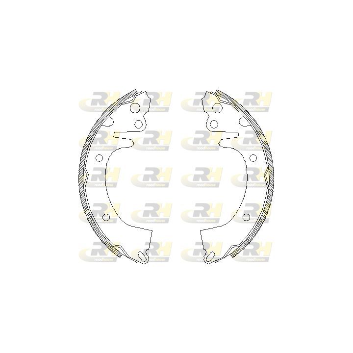 Stabdžių trinkelė ROADHOUSE 4325.00