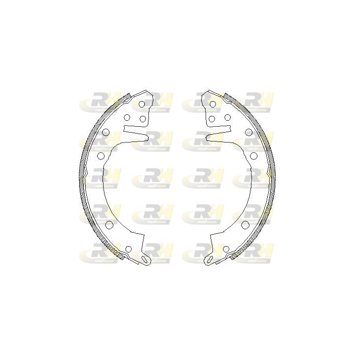 Stabdžių trinkelė ROADHOUSE 4326.00