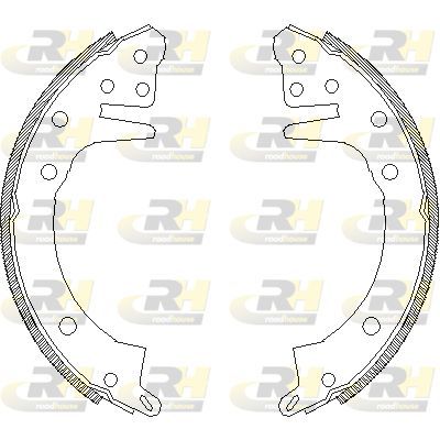 Stabdžių trinkelė ROADHOUSE 4326.00