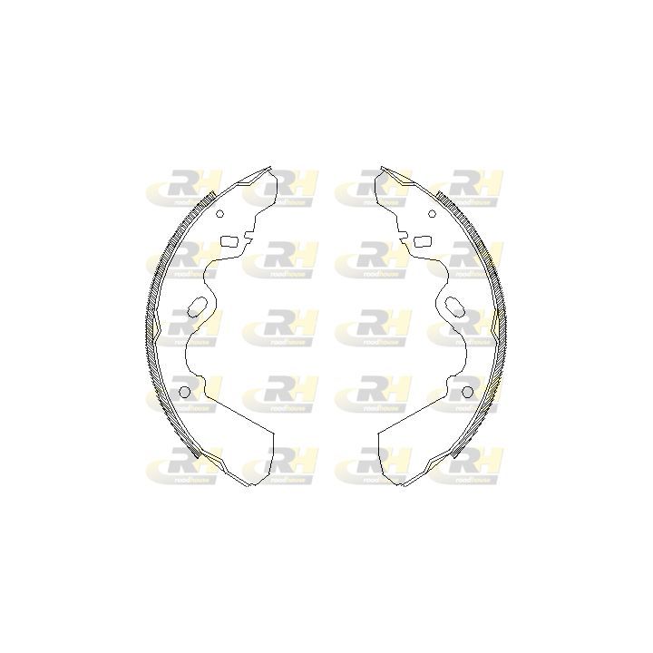 Stabdžių trinkelė ROADHOUSE 4337.00