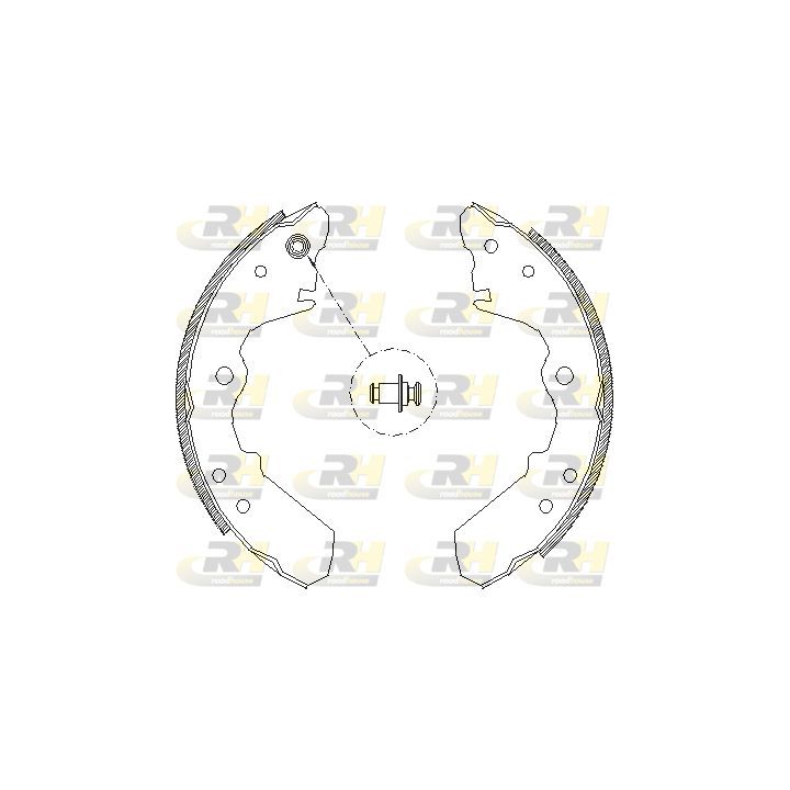 Stabdžių trinkelė ROADHOUSE 4343.00