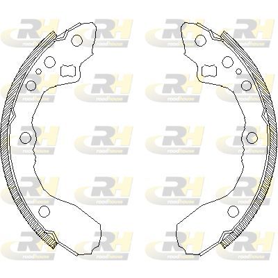 Stabdžių trinkelė ROADHOUSE 4344.00