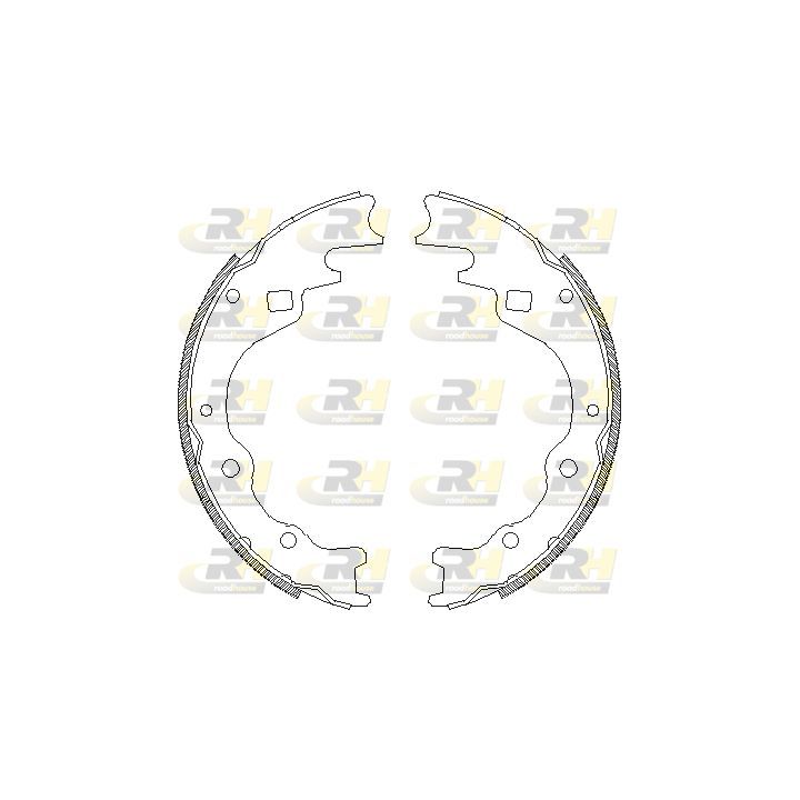 Stabdžių trinkelė ROADHOUSE 4365.00