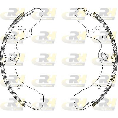 Stabdžių trinkelė ROADHOUSE 4366.00