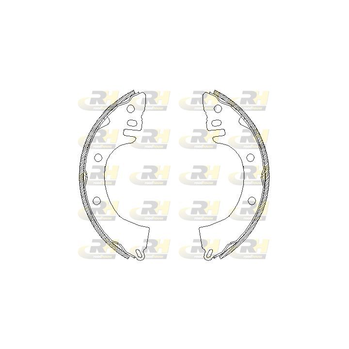 Stabdžių trinkelė ROADHOUSE 4368.00