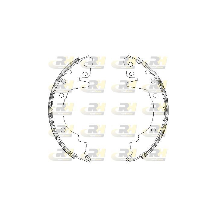 Stabdžių trinkelė ROADHOUSE 4369.00