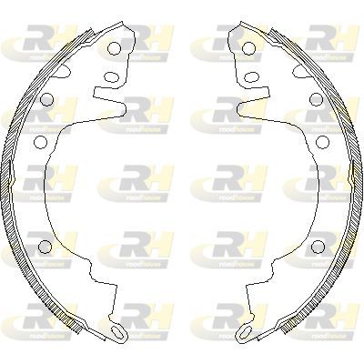 Stabdžių trinkelė ROADHOUSE 4369.00