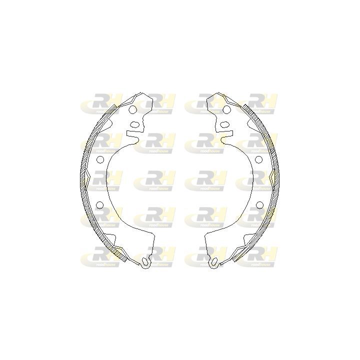 Stabdžių trinkelė ROADHOUSE 4370.00