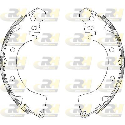 Stabdžių trinkelė ROADHOUSE 4370.00