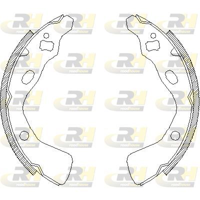 Stabdžių trinkelė ROADHOUSE 4382.00