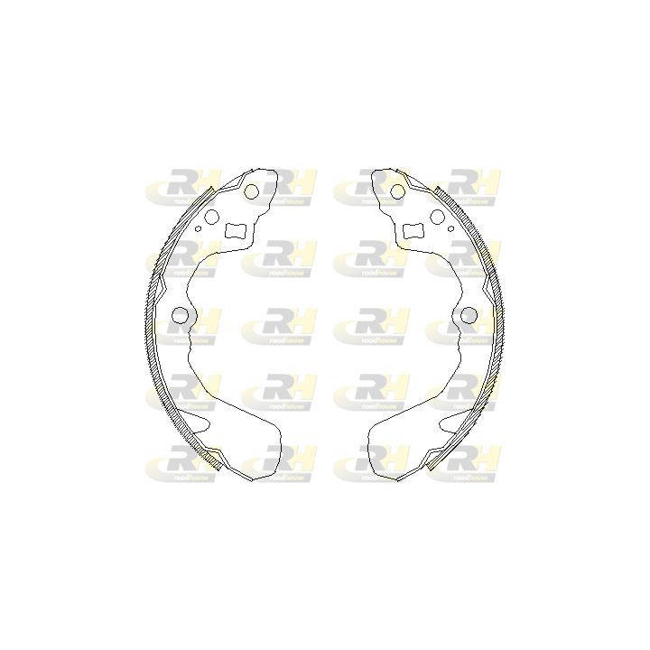 Stabdžių trinkelė ROADHOUSE 4386.00