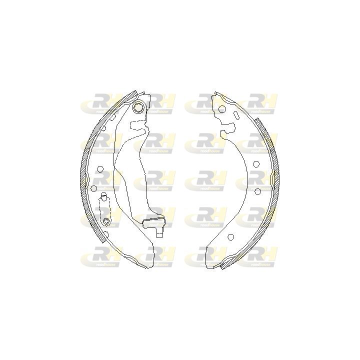 Stabdžių trinkelė ROADHOUSE 4400.00