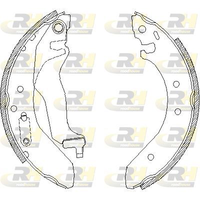 Stabdžių trinkelė ROADHOUSE 4400.00