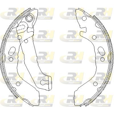 Stabdžių trinkelė ROADHOUSE 4401.00