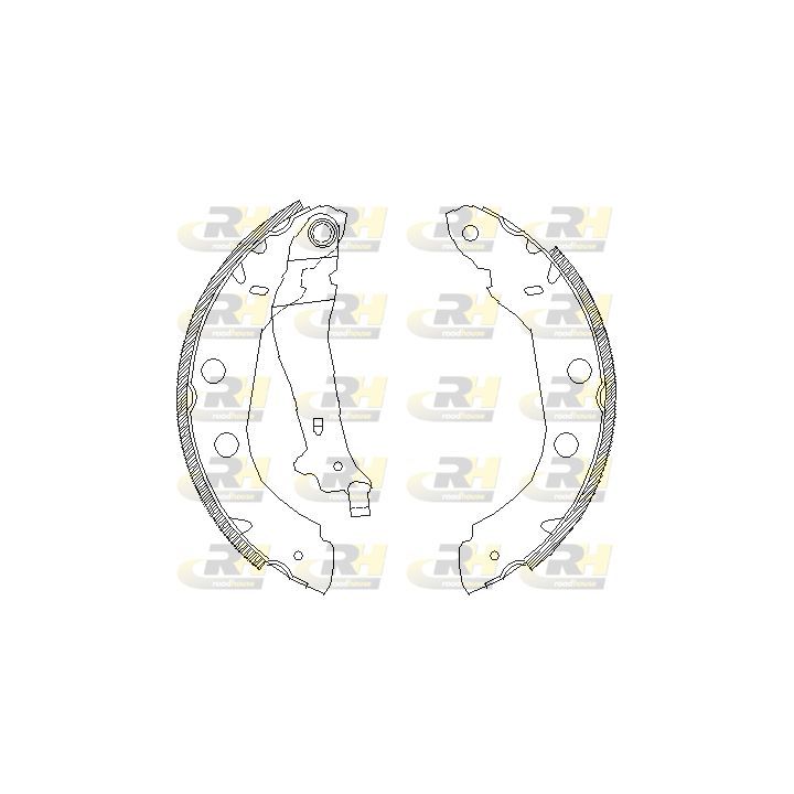 Stabdžių trinkelė ROADHOUSE 4415.00