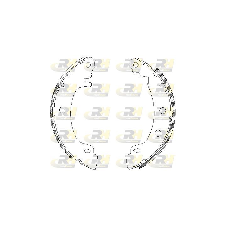 Stabdžių trinkelė ROADHOUSE 4416.00