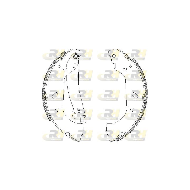 Stabdžių trinkelė ROADHOUSE 4417.01