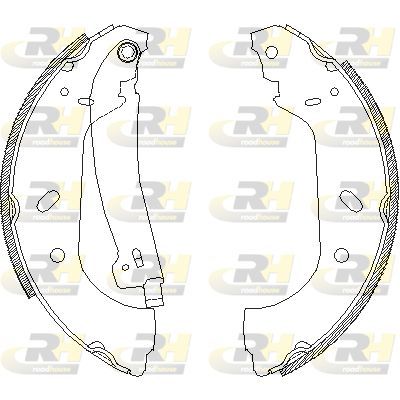 Stabdžių trinkelė ROADHOUSE 4417.01