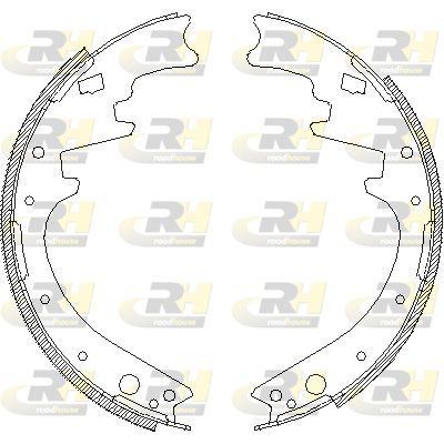 Stabdžių trinkelė ROADHOUSE 4420.00